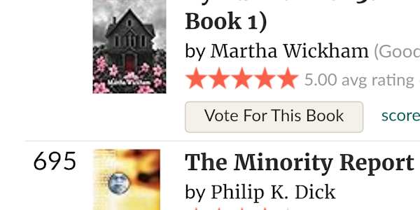 Vote Hello. Please vote for my book on Listopia!&nbsp; It's called By