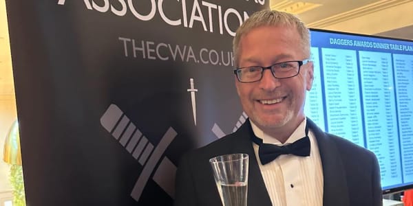 CWA Dagger Awards! I was chuffed to be accepted as a member of the Crime