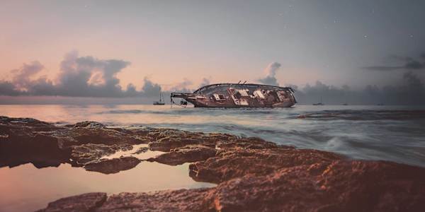 The Dominator It was a much larger peninsula, filled with green fields and