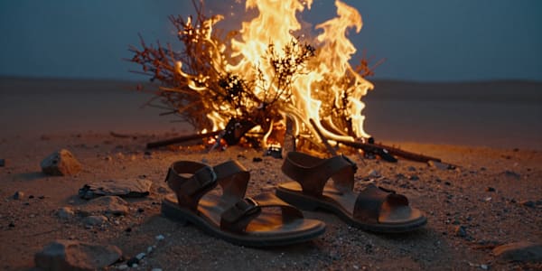 Who Am I to Lead This? Moses was standing on holy ground, barefoot, staring