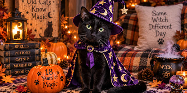 Wick wizard &nbsp;After eighteen years, Wick is an expert at Halloween