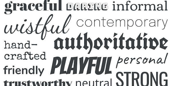 Fonts as friend and foe As a writer, how much time do you spend thinking