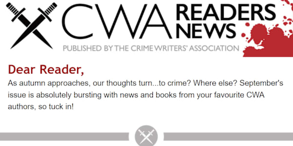 'Creating the Team' article in CWA Reader's News! I'm excited to have an