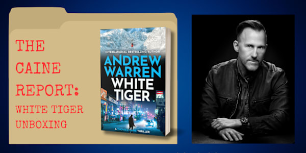 AUTHOR UNBOXING: WHITE TIGER It’s author unboxing time! Check out my author