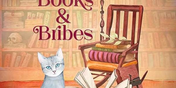 Review of...Books & Bribes by Lucinda Race In the charming coastal town of