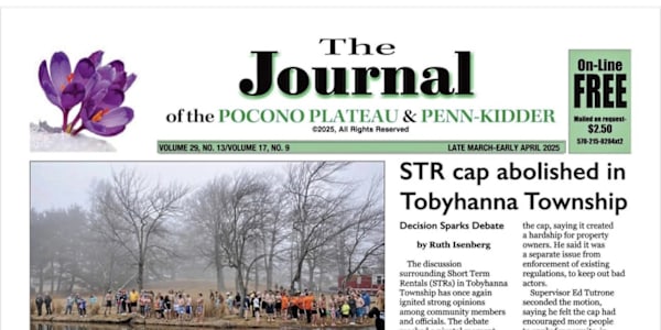 The Journal of the Pocono Plateau - Article about the book