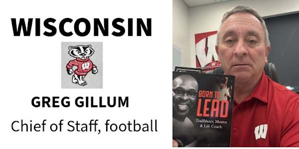 Badger coach cites Born to Lead “Got a big surprise in the mail today! i