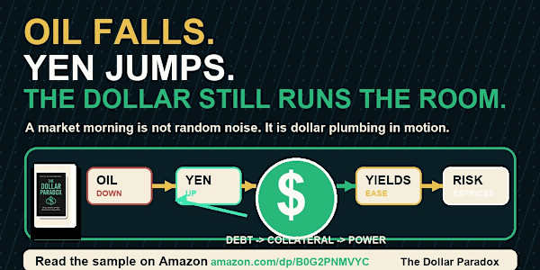 The Dollar Still Runs the Room This morning's market board looked scattered
