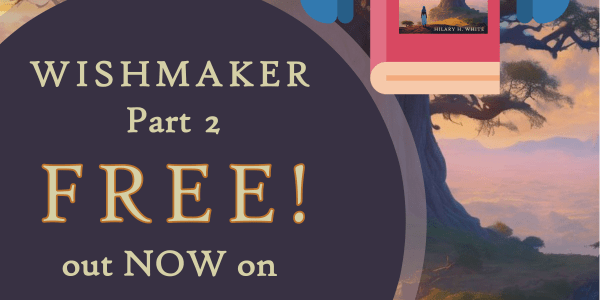 Part 2 of the Wishmaker audiobook is available NOW! Hi, friends! Part 2 (my
