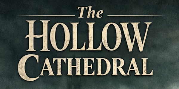Writing The Hollow Cathedral - Coming Soon People ask me where the book
