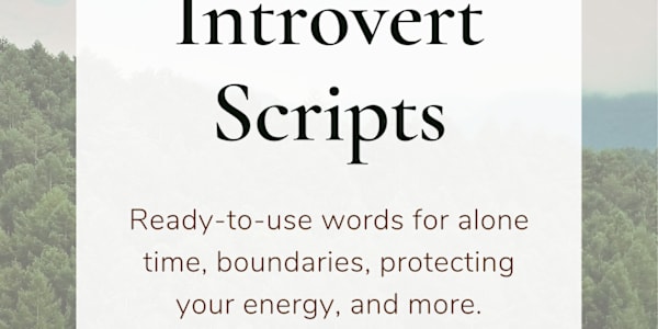 Confident Introvert Scripts Are you an introvert who never knows what to