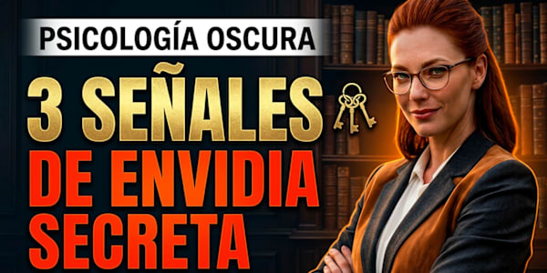 3 Señales OCULTAS de que ALGUIEN TE TIENE ENVIDIA  PSICOLOGIA OCULTA |