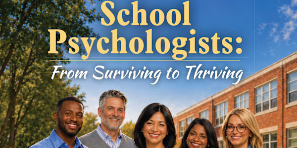 Now Available: School Psychologists: From Surviving to Thriving School
