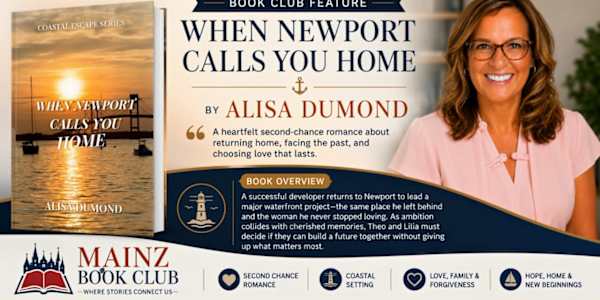 When Newport Calls You Home Receives Author Recognition Award I’m excited