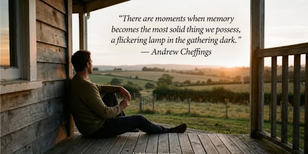 “There are moments when memory becomes the most solid thing we possess, a