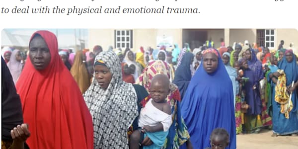 Boko Haram survivors suffer from fear and stigma Maiduguri, Nigeria –