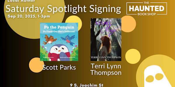 Book Signing at the Haunted Book Store in Mobile! 📚✨ Local Author Spotlight