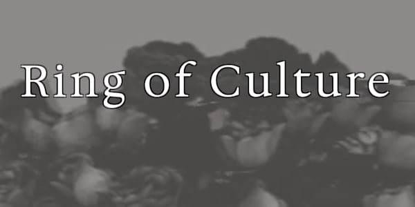 Ring of Culture Turns One Ring of Culture Turns One, and Writers Should