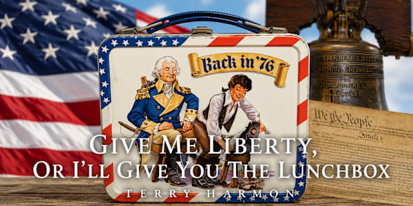 GIVE ME LIBERTY, OR I'LL GIVE YOU THE LUNCHBOX (7/3/2026) In light of our