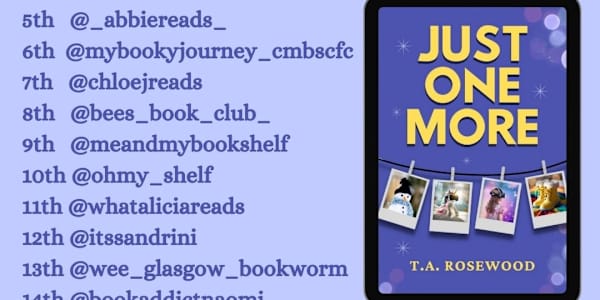 Book Tour Line Up On the 5th February, the Instagram Book tour begins!10