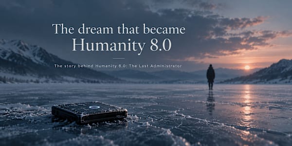 The dream that became Humanity 8.0 I never planned to write Humanity 8.0: