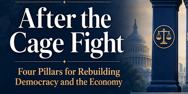 After the Cage Fight: Four Pillars for Rebuilding Democracy and the Economy