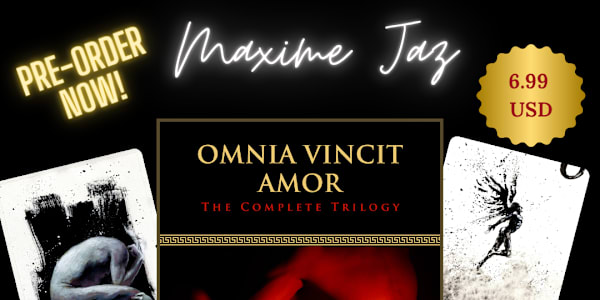 Pre-order is live for Omnia Vincit Amor! &nbsp;Fans of the trilogy... Avid