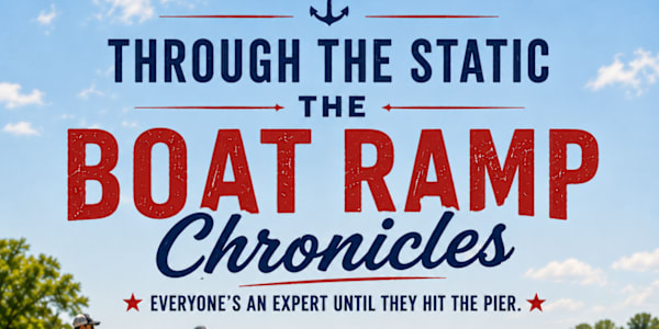 Through the Static – The Boat Ramp Chronicles The needle drifts lazily