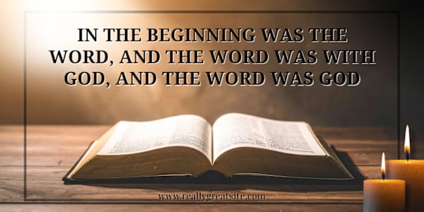In tha Beginning... #ThaWord