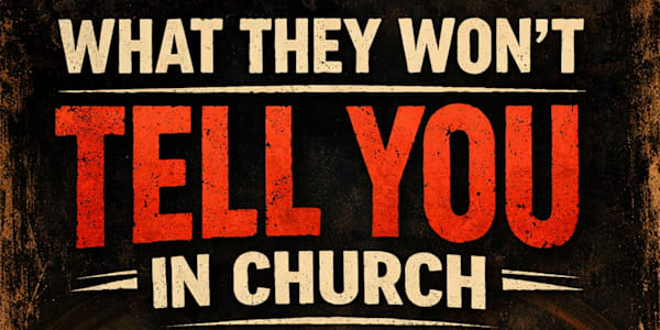 COMING SOON... What They Won't Tell You In Church What if the hardest