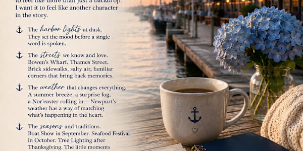 🌊 The little details matter. 🌊 The little details matter.When I write