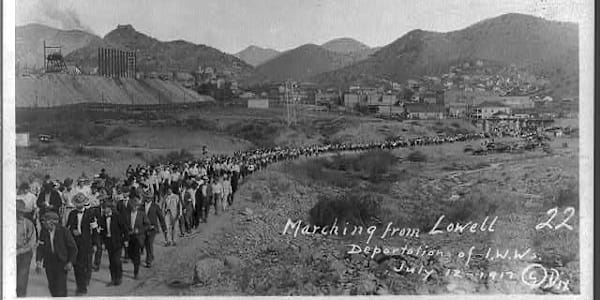 The Bisbee Deportation of 1917: 1,186 Men in Cattle Cars On 12 July 1917,