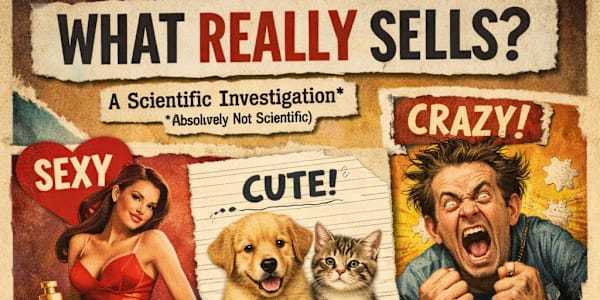From Sexy Humans to Cute Puppies: An Unscientific Study of What Actually