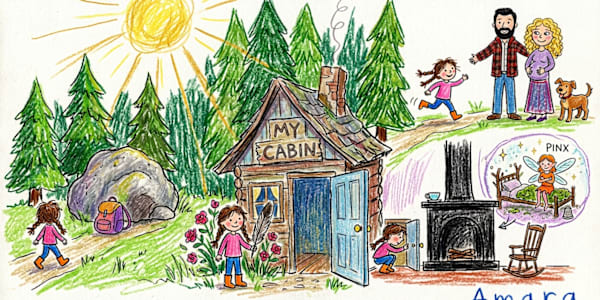 Amara & the Locked Door A little BONUS story for my Moon Shadow Pack. This