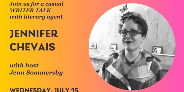 Our next (free!) WRITER TALK is a week from today ... register now! A