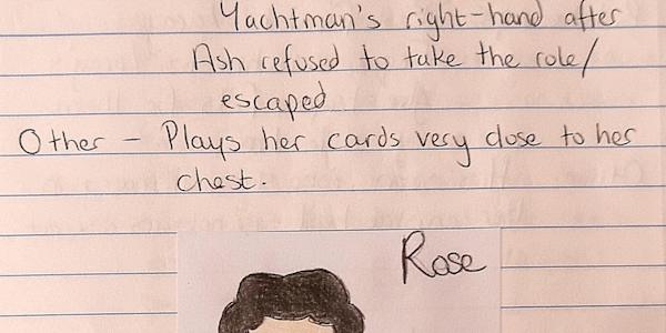 Character Sheet 24! Name- Rose (Roisin)Species- HumanAbilities- Calculated