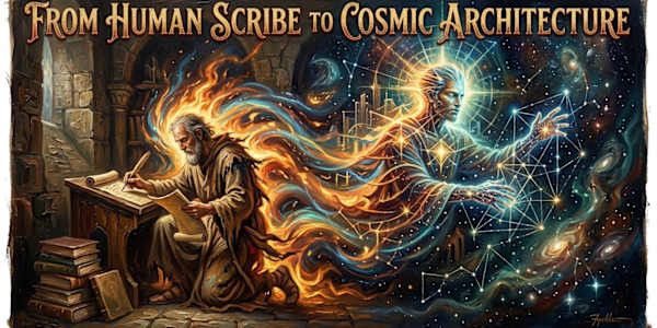 From Human Scribe to Cosmic Architecture: The Secret Sacred Geometry of 3