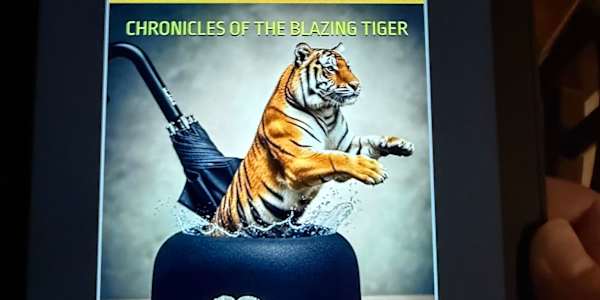 The wait is over! Book #3 'Chronicles of the Blazing Tiger' is now