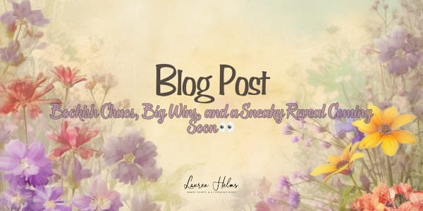  Blind Dates and Happy Dances! Okay, confession time... In my last blog