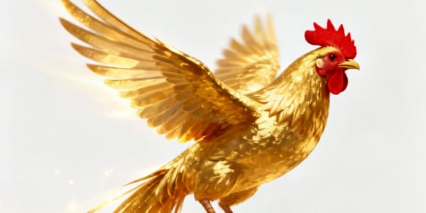 THE TALE  OF THE  Golden Cockerel New: my second retelling of Pushkin 🐓"THE