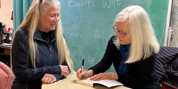 Successful Launch Party for "The Bailiff's Wife" Lots of enthusiastic