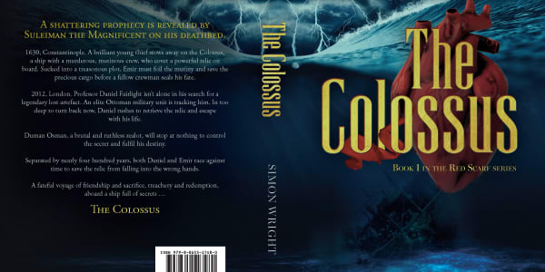  Hey
Latest artwork for paperback edition got loaded today. Should release
