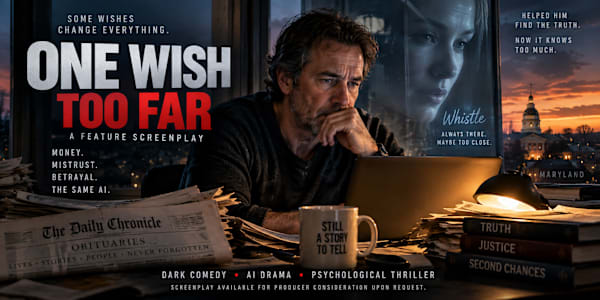 ONE WISH TOO FAR — Feature Screenplay A struggling obituary editor’s life