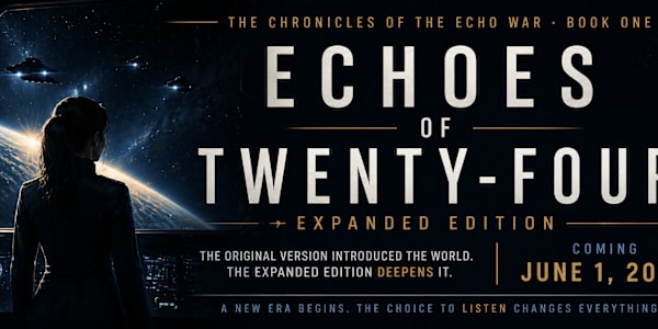 Reader Update: Echoes of Twenty-Four Expanded Edition Coming June 1, 2026 A