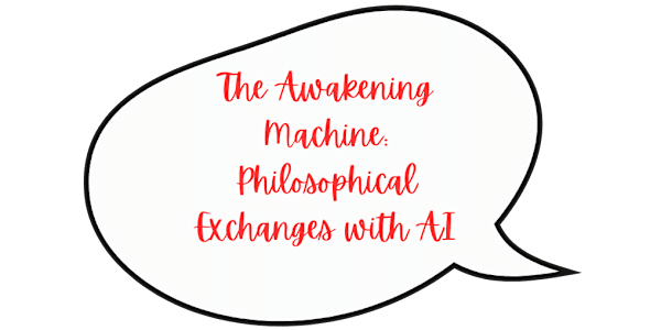 Conversations with an AI Not too long ago, I came across an article on the