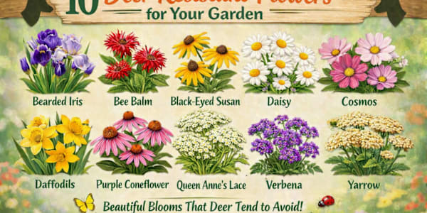 10 of my Favorite Deer Resistant Flowers  &nbsp;Tending flowers where deer