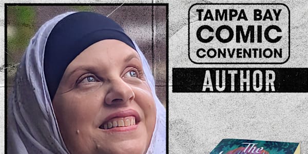Come see me at the Tampa Bay Comic Convention! I'll be a guest speaker at