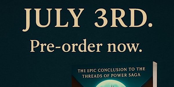 📣 It’s Official – Threads of Oblivion is Now Available for Pre-Order! I’m