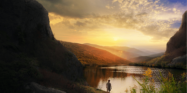 "Life Mountains" Have you ever met a smooth mountain, a straight path
