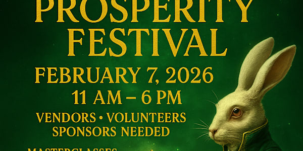 “So Here’s What’s REALLY Happening at the Roots & Prosperity Festival™” “So